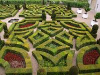 Villandry - Ziergartenteil mit Muster
